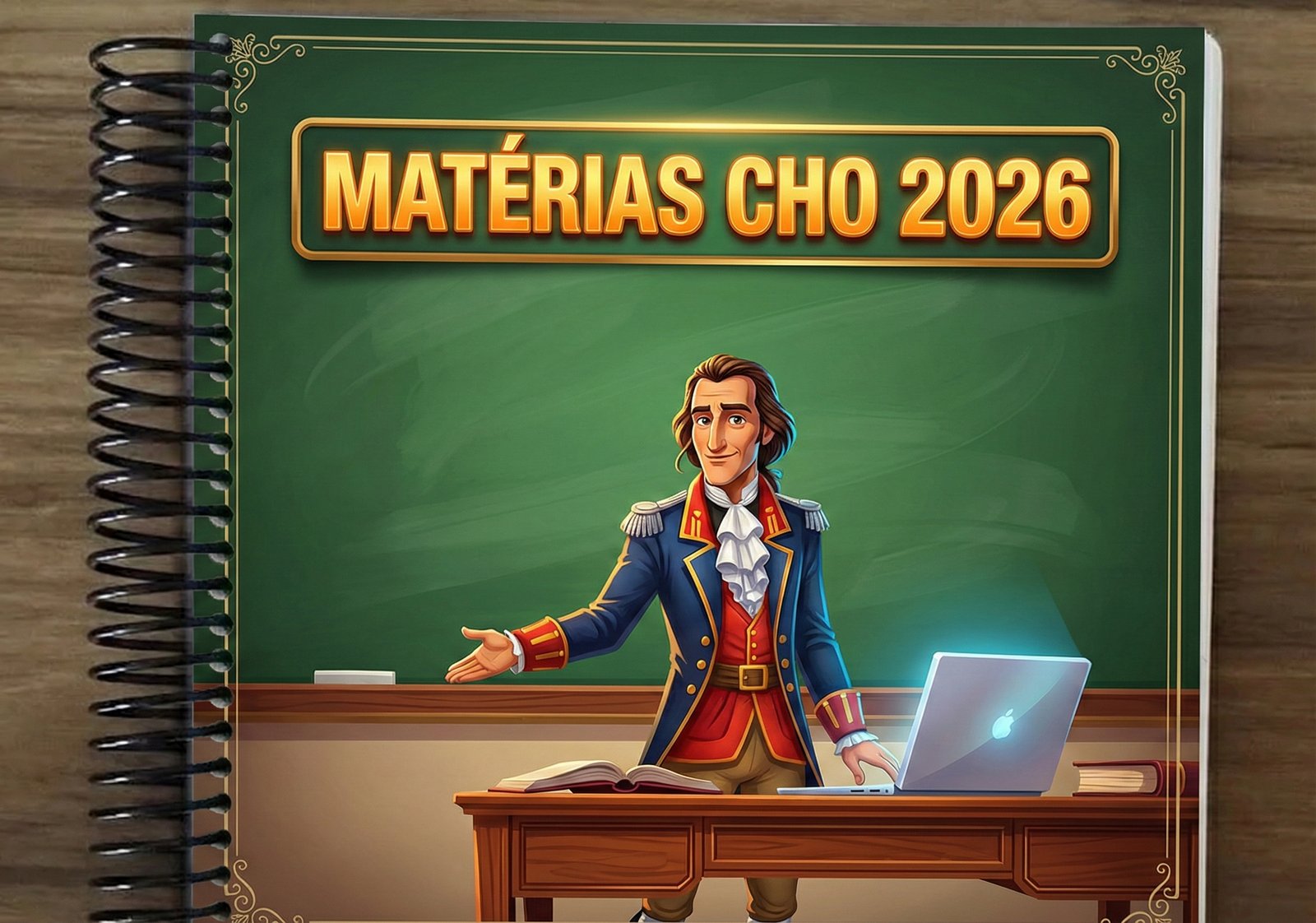 APOSTILA DE MATÉRIAS - CHO 2026