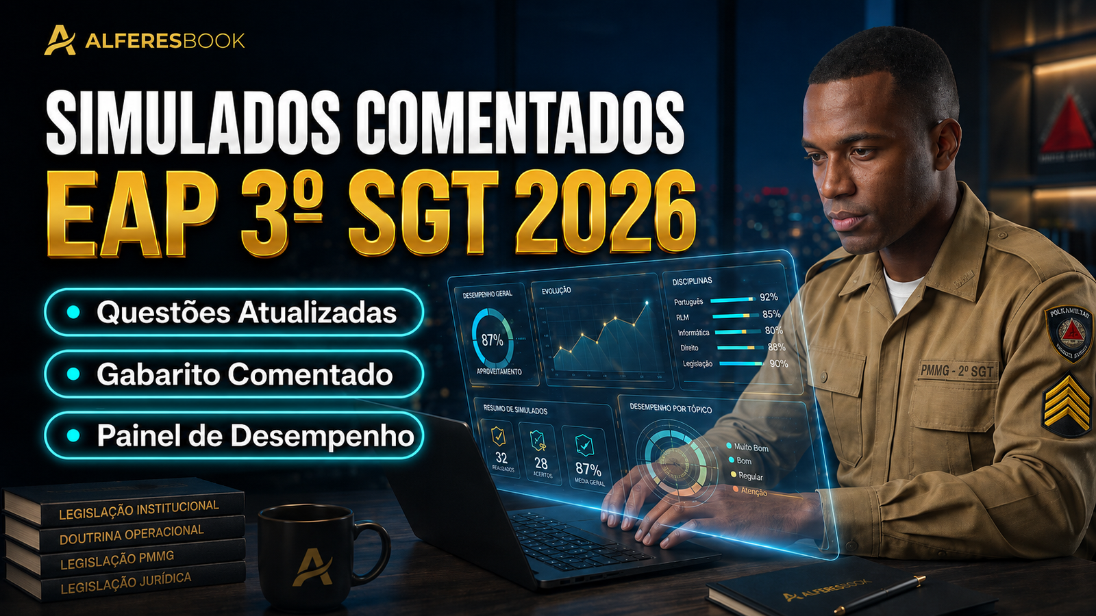 Simulados Comentados - EAP 3º Sgt